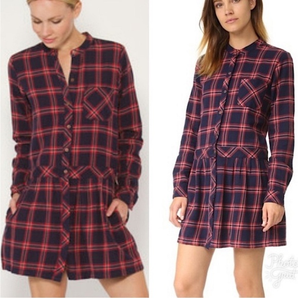 Current Elliott Tartan Plaid
Drop Waist Preppy Dress Size 1 equivalent to Small - Picture 1 of 15